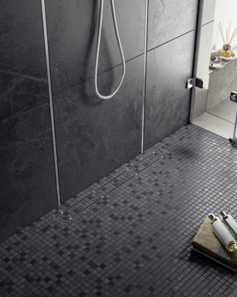 Душевой лоток (двухсторонняя решетка) TIMO Drain System DS230210/00, хром. Фото 4