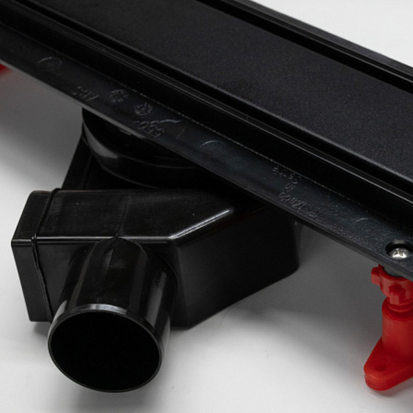 Душевой лоток POINT Деметра сталь черная 450 арт PN50345B. Фото 8