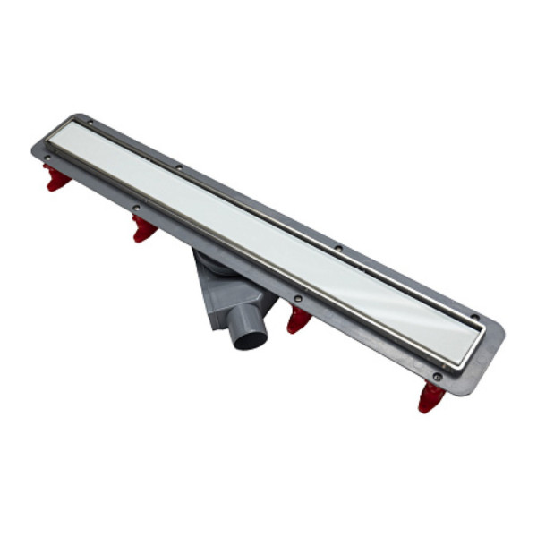 Душевой лоток POINT Деметра стекло белое 750 арт PN50575GLW. Фото 1