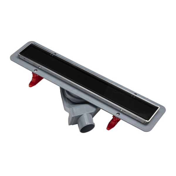 Душевой лоток POINT Деметра стекло черное 650 арт PN50465GLB. Фото 1