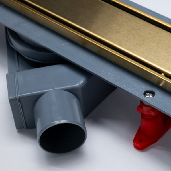 Душевой лоток POINT Деметра золото 650 арт PN50665G. Фото 8