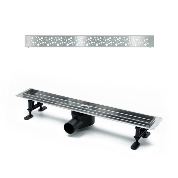 Душевой лоток TIMO Drain Protect DP20700-DR20700, сатин. Фото 1