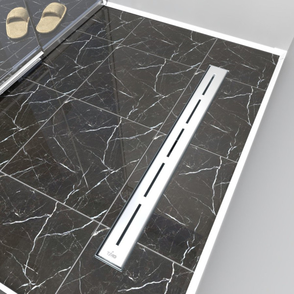 Душевой лоток TIMO Drain Protect DP20700-SG20700, сатин. Фото 3