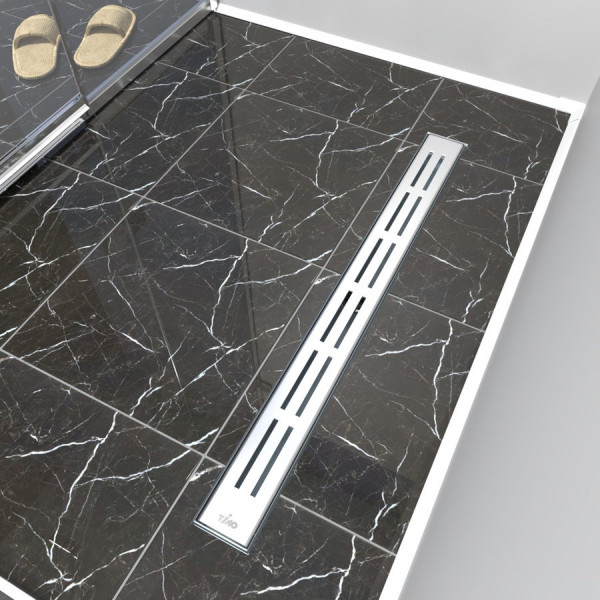 Душевой лоток TIMO Drain Protect DP20900-DG20900, сатин. Фото 3