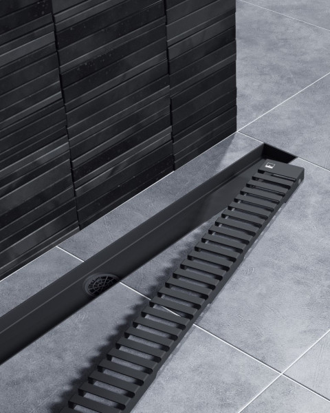 Душевой лоток TIMO Drain System DS230108/03, черный. Фото 3