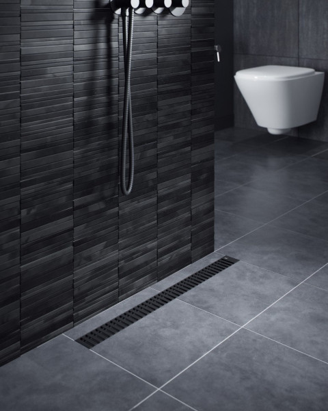 Душевой лоток TIMO Drain System DS230108/03, черный. Фото 4