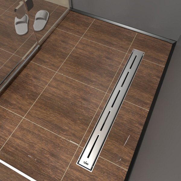 Душевой лоток TIMO Super Plast SP10700-SG10700, сатин. Фото 4