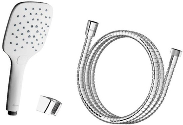 Душевой набор - шланг 150 см, душевая лейка Air (3 функции), держатель 907.00. Фото 1