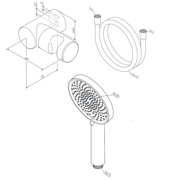 Душевой набор. Фото 6