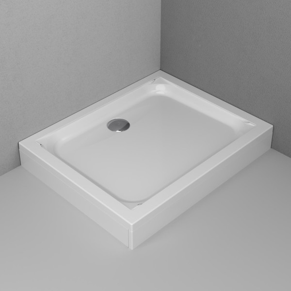 Душевой поддон, 100x80 см. Фото 1