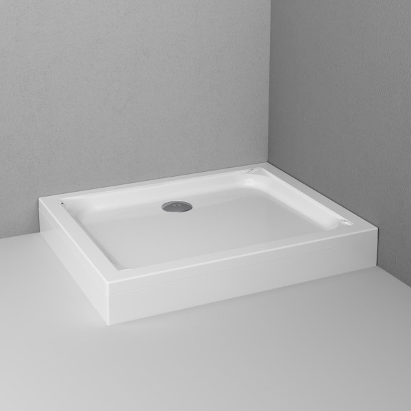 Душевой поддон, 100x80 см. Фото 2