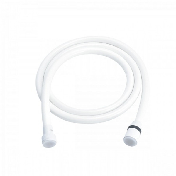 Душевой шланг Lemark LE8026P-White 1.5 м, TURN-FREE, белый. Фото 1