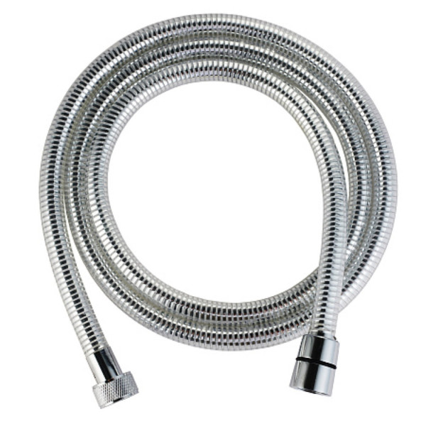 Душевой шланг ПВХ прозрачный 1,5 м, арт VPSH15, VODA (пакет+ярлык). Фото 1