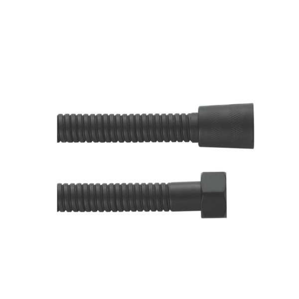 Душевой шланг Rose RE24-10 (100 см), черный. Фото 1