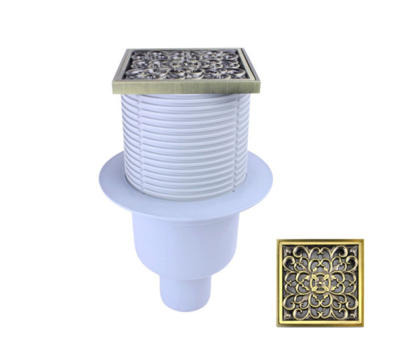 Душевой трап Bronze de Luxe 21962-57, бронза. Фото 1