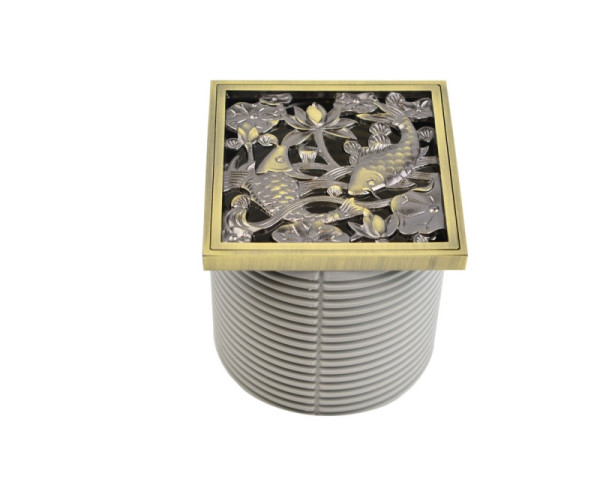 Душевой трап Bronze de Luxe 21980-57, бронза. Фото 4