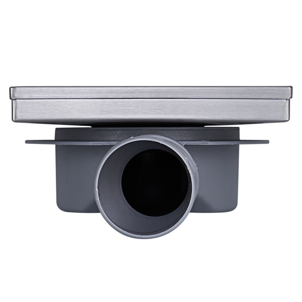 Душевой трап с решеткой 15х15 см FASHUN A411502, сатин. Фото 4