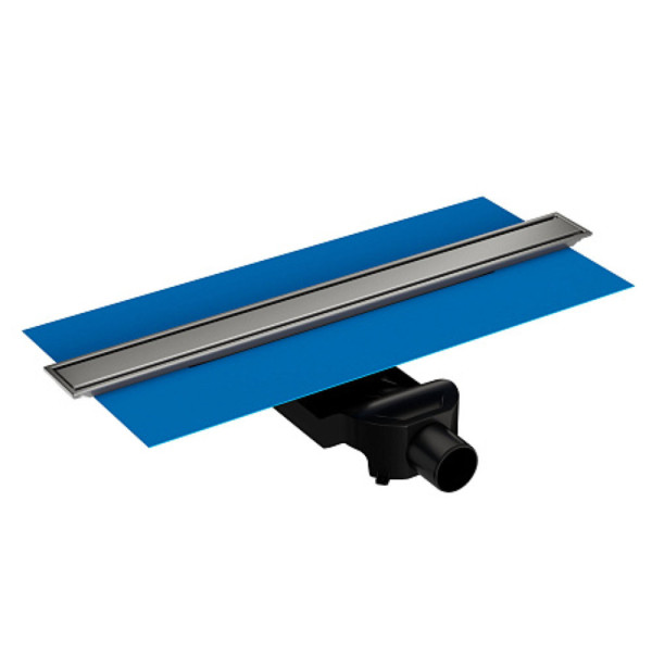 Душевой трап Vitra Eco-Flow 80см., DK100, горизонтальный сифон 60мм., матовый хром. Фото 1