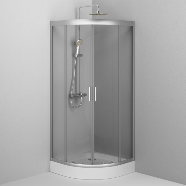 Душевой уголок 80х80 см, без поддона. Фото 4