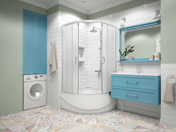 Душевой уголок Erlit ER0508T-C3 (800*800*1950). Фото 1