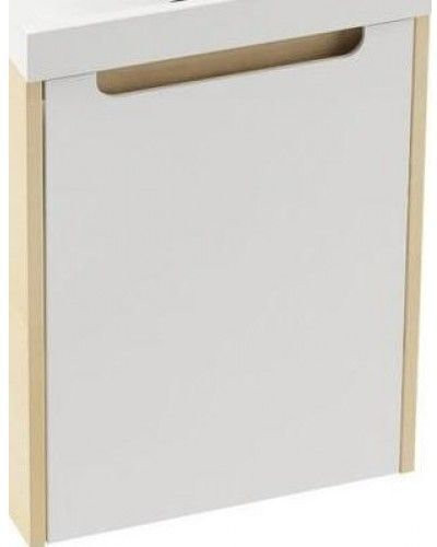 Дверь для тумбы под умывальник SD 400 R CLASSIC белая (СНЯТА С ПРОИЗВОДСТВА). Фото 1