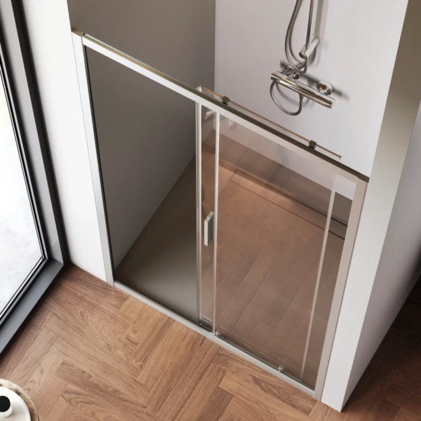 Дверь душевая в нишу 110x195 см, раздвижная. Фото 3