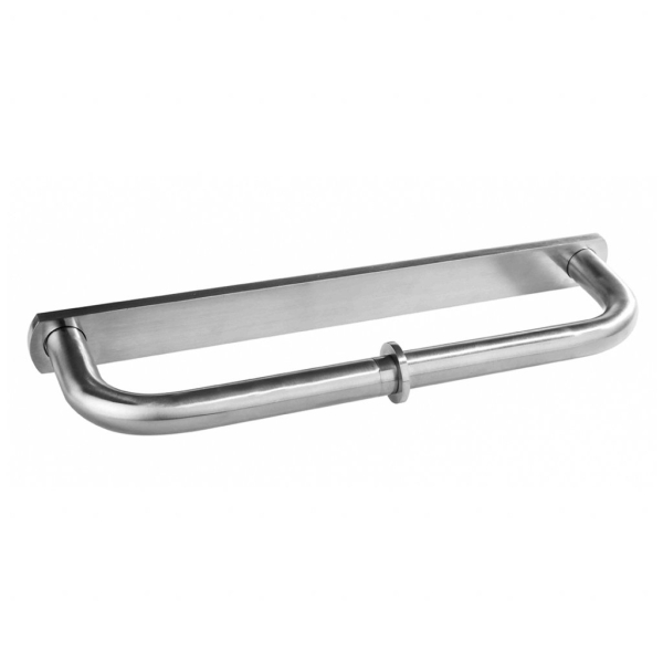 Двойной держатель туалетной бумаги, шлифованная матовая сталь. Фото 1