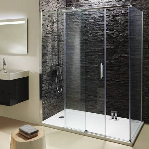 E22FC80-GA CONTRA Фиксированное боковая панель для раздвижного ограждения 80 см. Фото 4