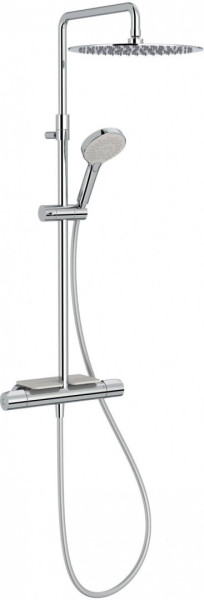 E26589-CP METRO термостатическая душевая система с полкой. Фото 1