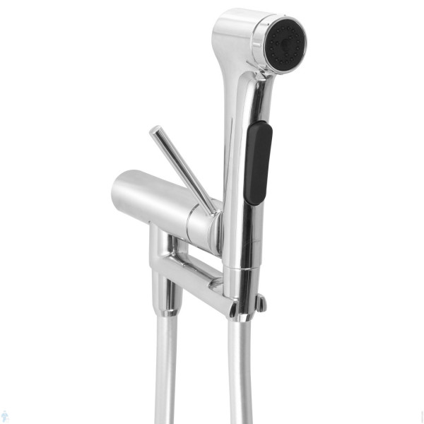 E28317-CP ELATE 2.0 Комплект для гигиенического душа встроенный (смеситель + гигиеническая лейка + шланг). Фото 1