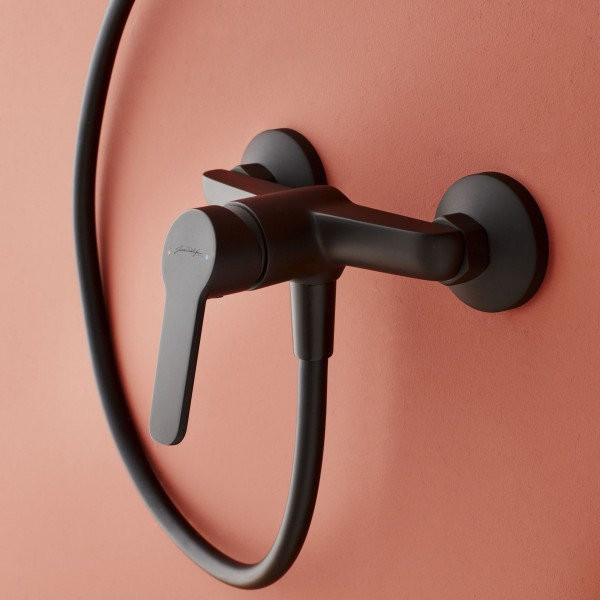 E29870-BL AIME смеситель для душа,матовый черный. Фото 4