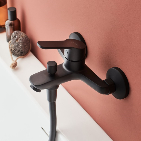 E29871-BL AIME смеситель для ванны,матовый черный. Фото 3