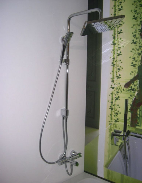 E3875-CP EO квадратный верхний душ 280 мм х 280 мм. Фото 3