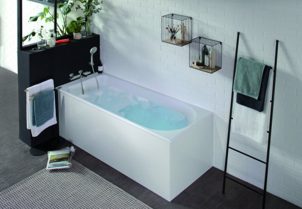 E6D151-00 ODEON RIVE GAUCHE Прямоугольная ванна 170 x 70 см из материала Flight. Регулируемые по высоте ножки в комплекте.. Фото 3