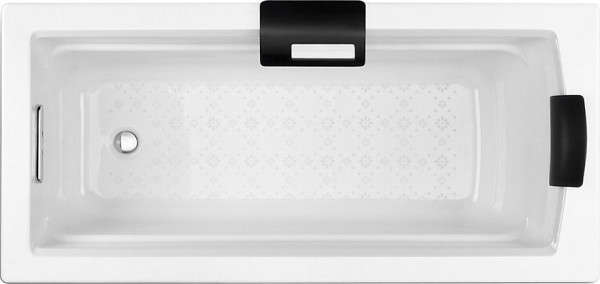 E6D905-0 ARCHER ванна чугунная 170*80 с отверстием для поручня, С АНТИСКОЛЬЗЯЩИМ ПОКРЫТИЕМ. Фото 1