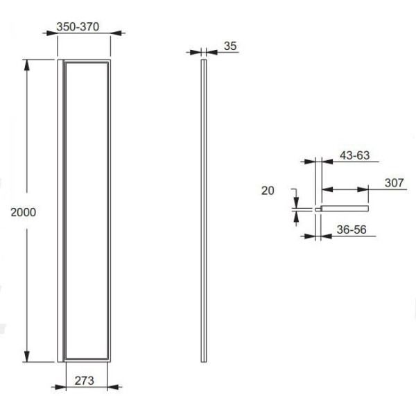 E94WS30-MZ NV начальный модуль 300 зеркальное стекло. Фото 2