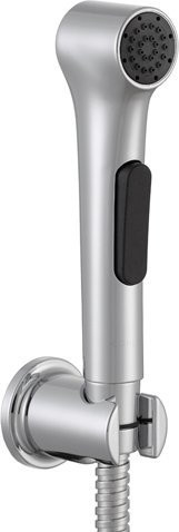 E97258-CP ELATE гигиенический ручной душ со шлангом 120 см и держателем. Фото 2