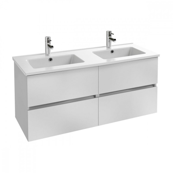 EB2384-J5 Tolbiac Тумба под раковину 120см, 2 ящика, цвет белый лак. Фото 1