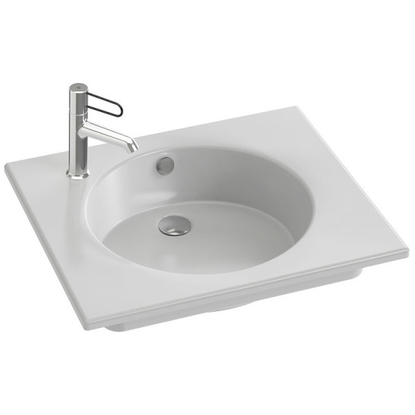 EB2520-R5-N18+EXBA112-Z-00 Комплект ODEON RIVE Мебель для раковины-столешницы, 60 см с раковиной EXBA112-Z-00. Фото 3