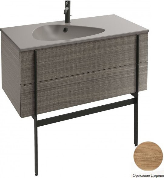 EB3032-E16 NOUVELLE VAGUE Мебель 100 см для раковины 100 см - 2 ящика,. Фото 1