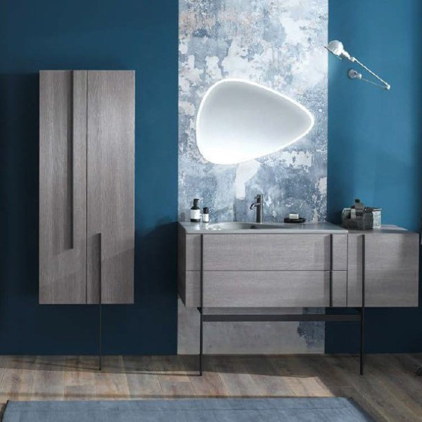 EB3032-E73 NOUVELLE VAGUE Мебель 100 см для раковины 100 см - 2 ящика, фактурный дуб. Фото 3