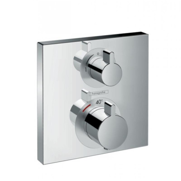 Ecostat Square Термостат с запорным вентилем. Фото 1