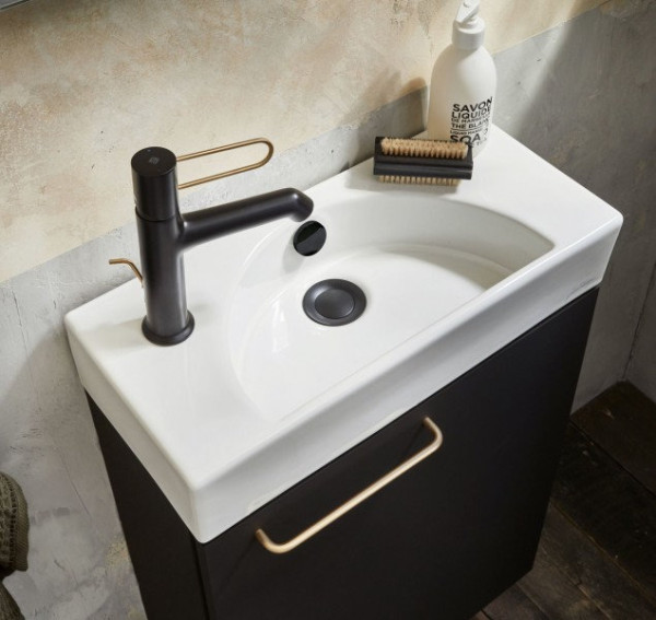 EGO112-55-00 Odeon RG Компактный рукомойник 50 см*22 см (отверстие слева). Фото 3