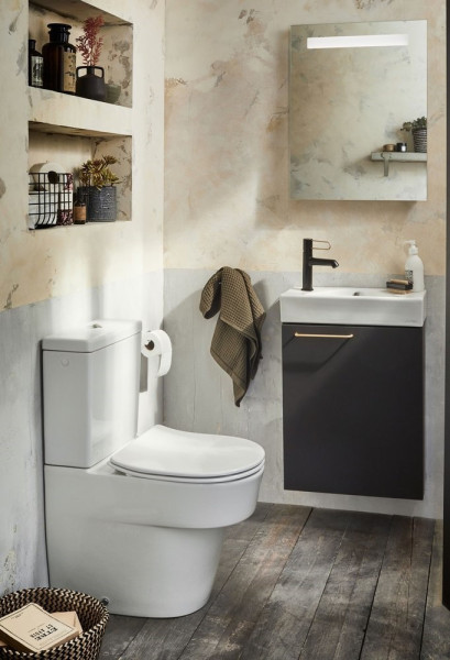 EGO112-55-00 Odeon RG Компактный рукомойник 50 см*22 см (отверстие слева). Фото 4