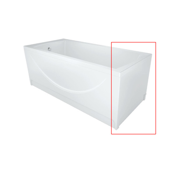 Экран для ванны Loranto MILTON, торцевой 70 (CS00064070). Фото 1