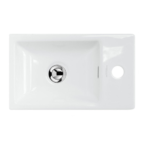 FEST 40 Умывальник (WB.FN/Fest/40-C/WHT.G/S1). Фото 2