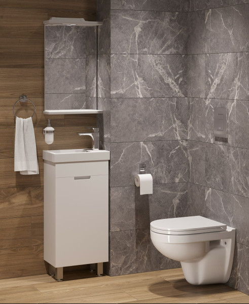 FEST 40 Умывальник (WB.FN/Fest/40-C/WHT.G/S1). Фото 4