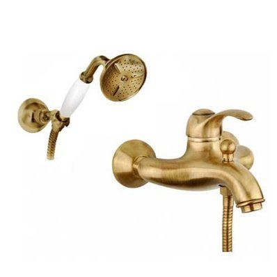 FIORE - JAFAR Old BRONZE 5104 Ванна с душ.гарн , лейка с керамической ручкой. Фото 1