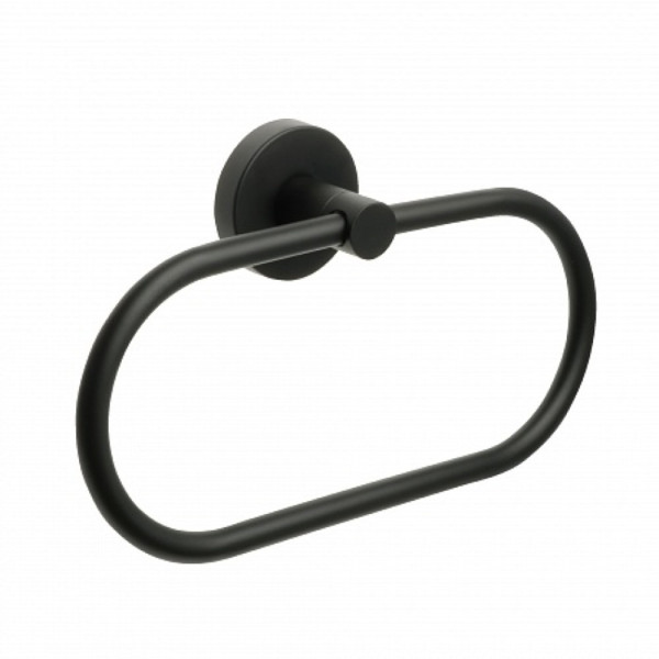 Fixsen COMFORT BLACK FX-86011 Полотенцедержатель кольцо, черный. Фото 2