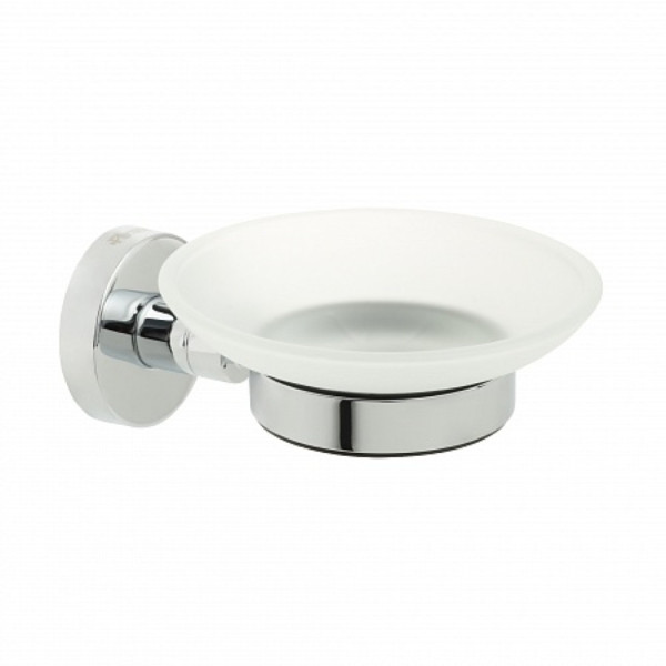 Fixsen COMFORT CHROME FX-85008 Мыльница стекло, хром. Фото 2